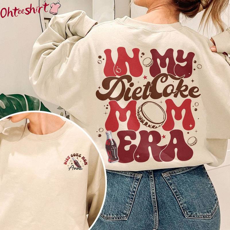 Funny Diet Coke Mom Era Shirt, Instant Download Diet Coke Mom Long Sleeve Tee Tops