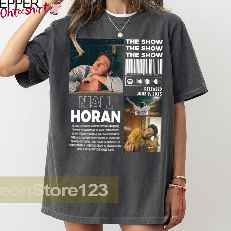 Niall Horan Shirt, The Show Live On Tour 2024 Unisex T Shirt Long Sleeve