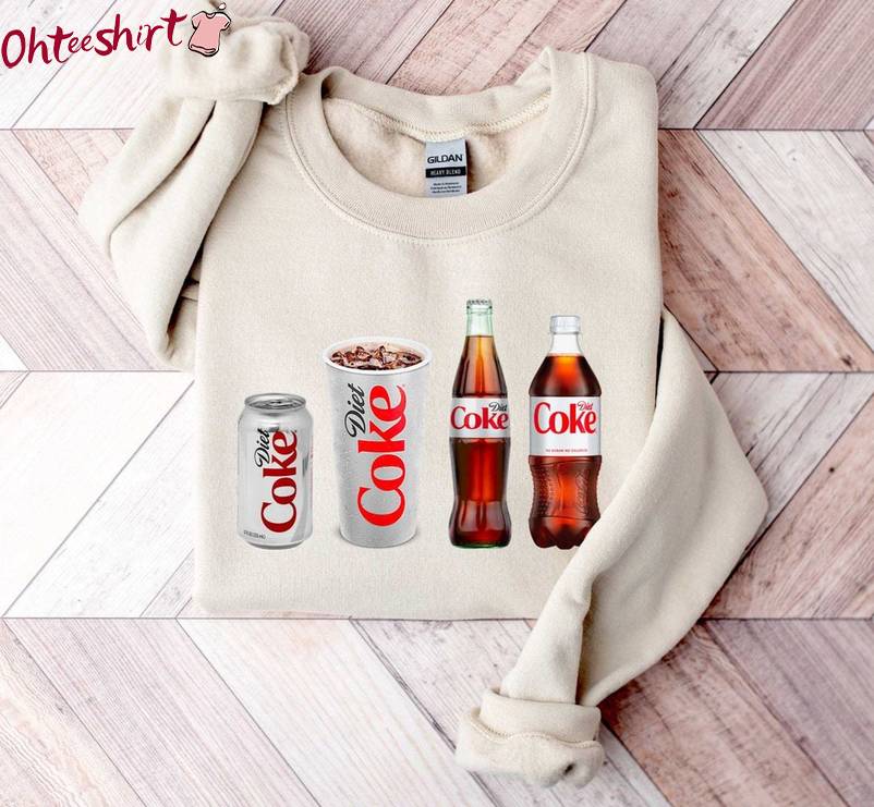 Neutral Diet Coke Shirt, Dr Pepper Funny Coke Crewneck Sweatshirt Short Sleeve