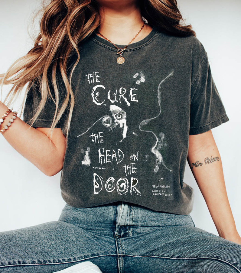The Cure Wish Tour Shirt, The Cure Rock Band Tee Tops Crewneck