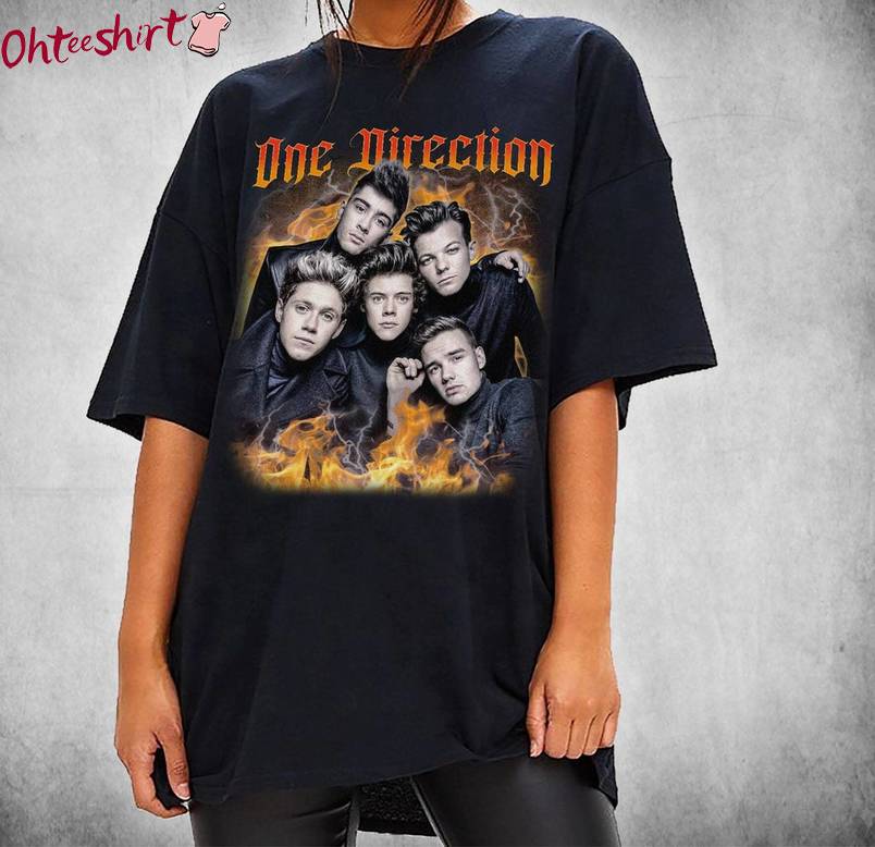 One Direction Retro Shirt, Best Rock Music T-Shirt Tank Top Gifts For Lover