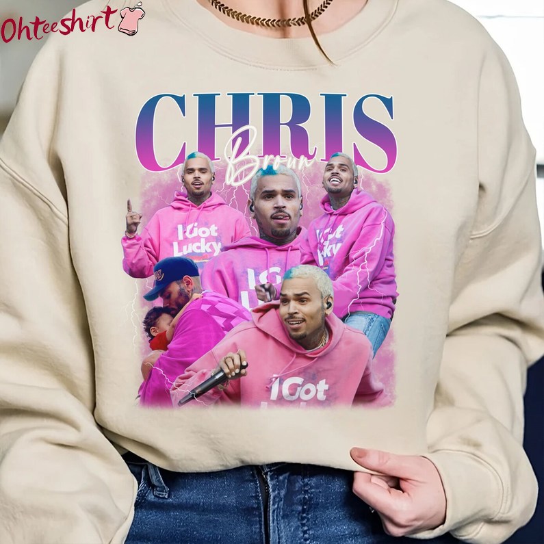 Chris Brown 11 11 Tour 2024 Shirt, Pink Concert Unisex Hoodie Crewneck Sweatshirt