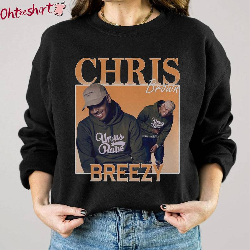 Chris Brown 11 11 Tour 2024 Shirt, Vintage Breezy T-Shirt Tank Top Gifts For Lover