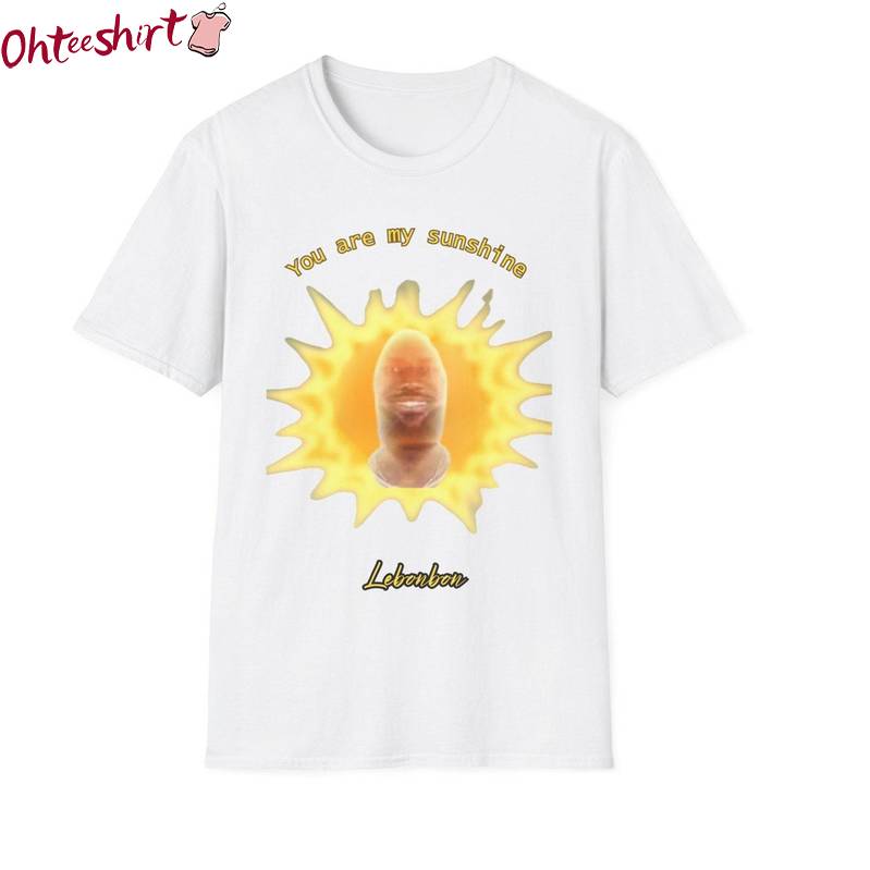 You Are My Sunshine Lebron James Shirt, Fire Face Unisex T Shirt Unisex Hoodie