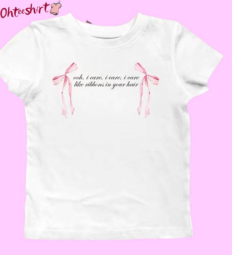 Olivia Lacy Ribbons Coquette Shirt, Olivia Rodrigo Short Sleeve Tee Tops