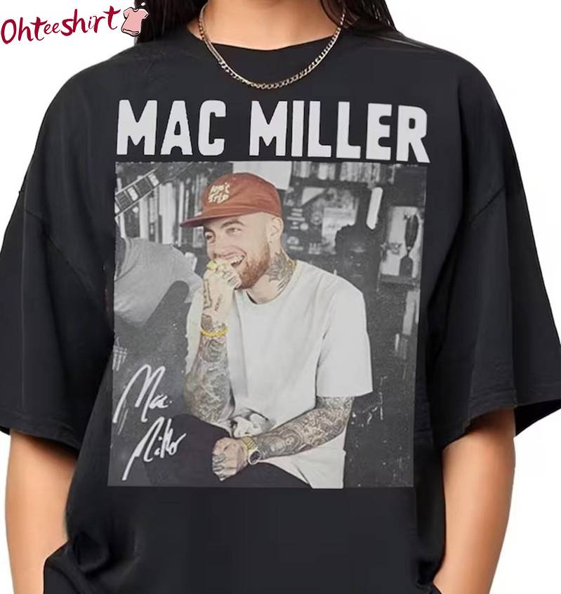 Mac Millers 90s Vintage Shirt, Country Music Hip Hop Unisex Hoodie Crewneck Sweatshirt