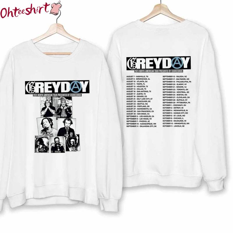 Suicideboys Grey Day 2024 Tour Shirt, Suicideboys Band Long Sleeve Sweater