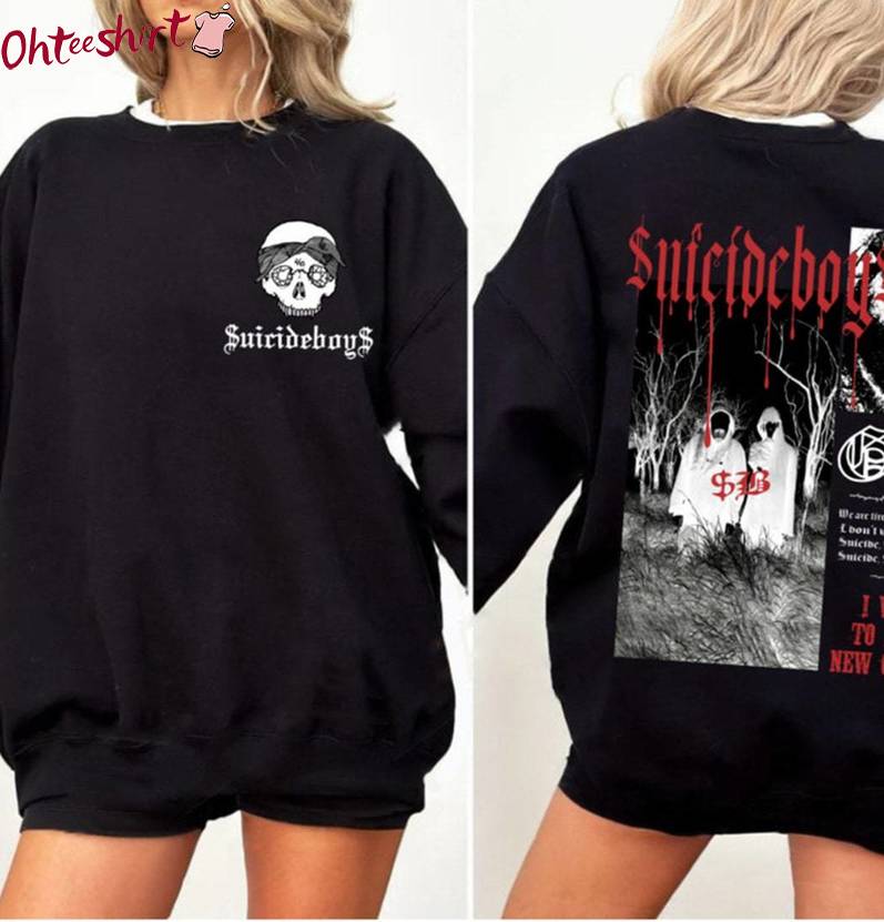 Suicideboys Unisex Shirt, I Want To Die In New Orleans Long Sleeve Sweater