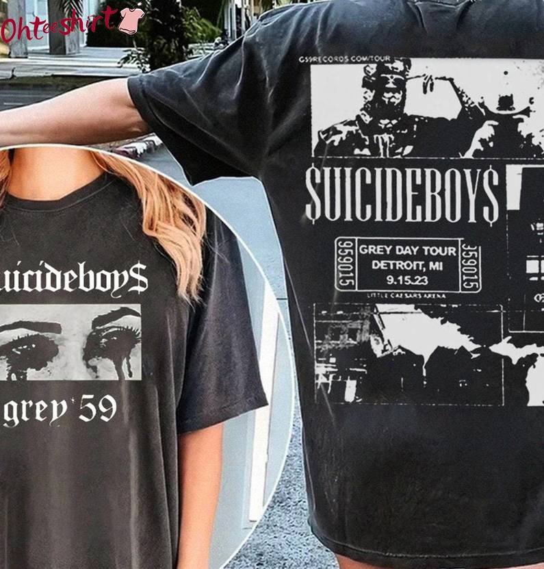 Retro Sui Cide Boys Tour Shirt, I Want To Die In New Orleans Long Sleeve Sweater