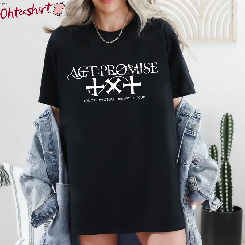 Txt Act Promise Tour Shirt, Txt Comeback Minisode Crewneck Sweatshirt Hoodie