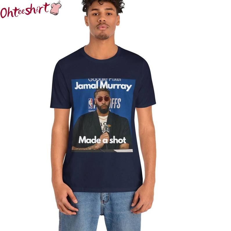 Jamal Murray Made A Shot Trendy Shirt, Vintage Basketball Sweater Tank Top