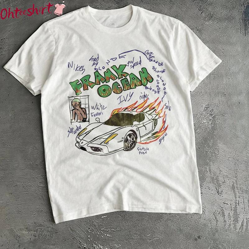 Vintage Frank Ocean Blond Shirt, Creative Ferrari Short Sleeve T Shirt