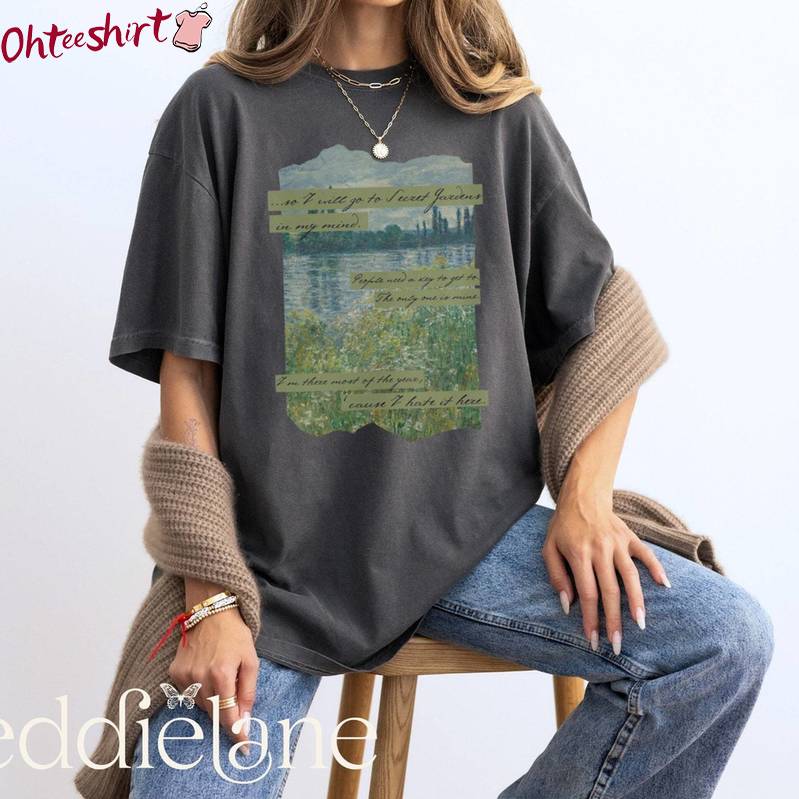 Vintage I Hate It Here Shirt, Unique Original Secret Garden At The Lakes Tee Tops Sweater