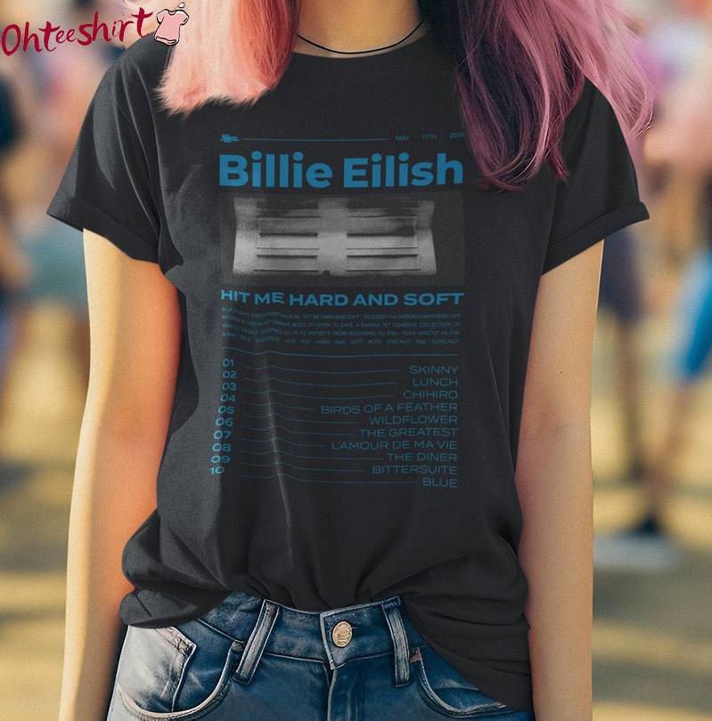 Creative Billie Eilish New Album Unisex Hoodie, Trendy Billie Eilish Shirt Sweater