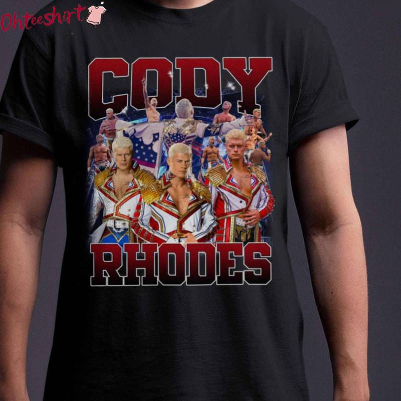 Limited Cody Rhodes Shirt, Trendy American Professional Wrestler Hoodie T Shirt