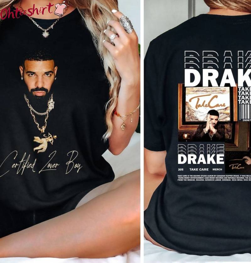 Drake Groovy Shirt, Cool Design Drake Take Care Crewneck Long Sleeve