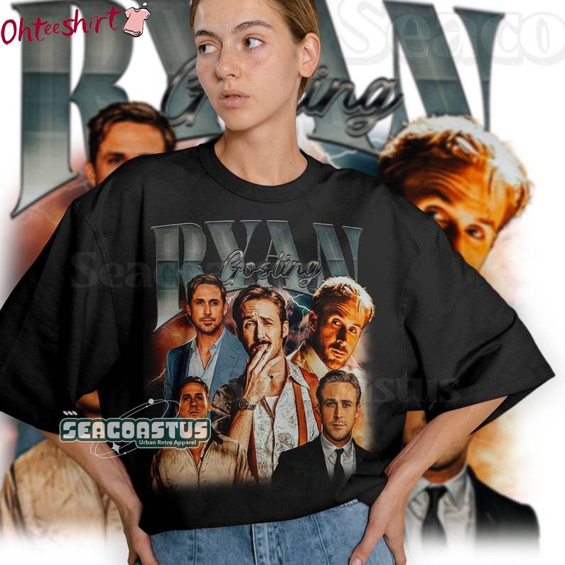 Awesome Art Poster Long Sleeve , Must Have Ryan Gosling Shirt Short Sleeve