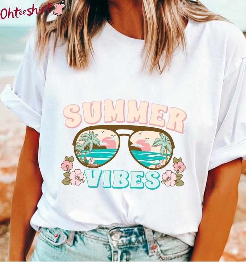 Must Have Summer Vibes Shirt, Funny Sunset Unisex Hoodie Tee Tops