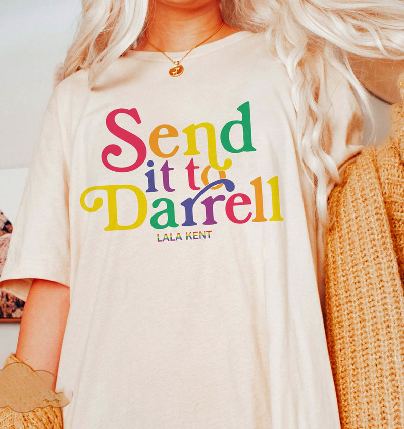 Send It To Darrell Shirt, Reality Show Crewneck Unisex T-Shirt
