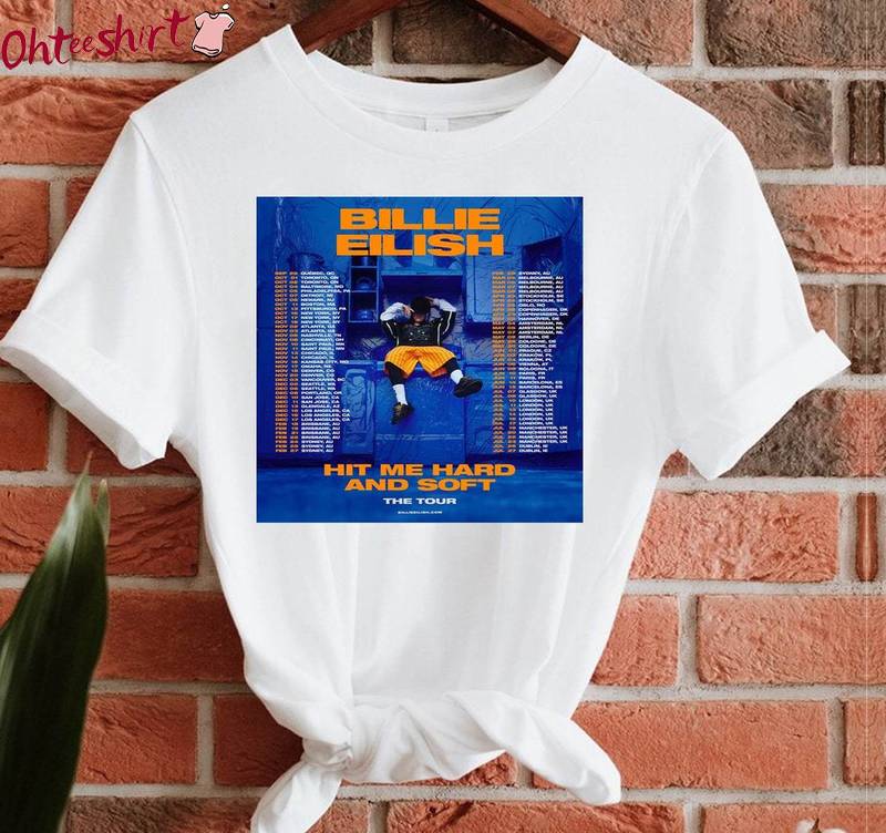 Comfort Billie Eilish Shirt, New Rare Billie Eilish New Album Crewneck Tee Tops