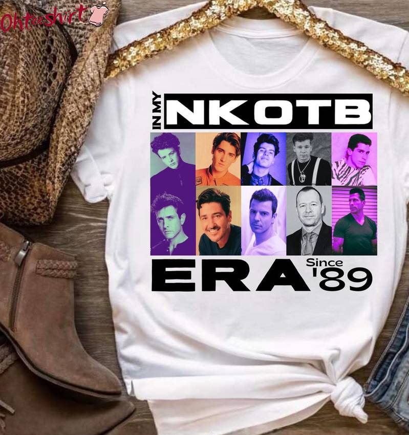 In Nkotb Era Creative Sweatshirt , Neutral New Kids On The Block Shirt Tank Top