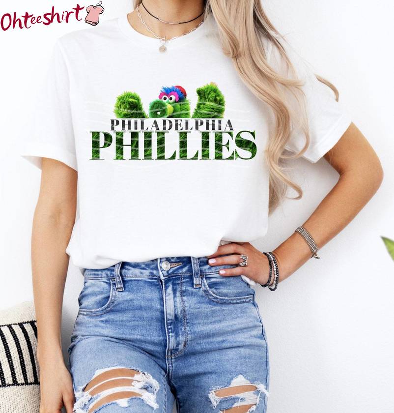 Phillie Phanatic Shirt, Philly Sports Short Sleeve Crewneck