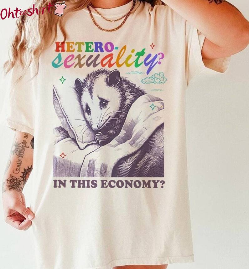 Funny Lgbt Pansexual Unisex Hoodie, Heterosexuality In This Economy Shirt Tank Top