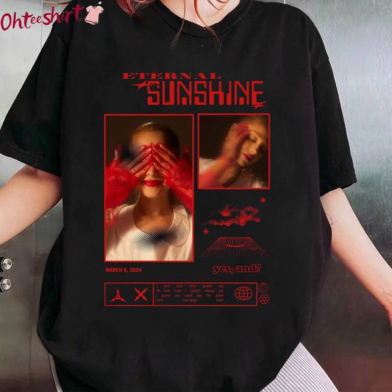 Ariana Grande Limited Shirt, Funny Ariana Eternal Sunshine T Shirt Short Sleeve