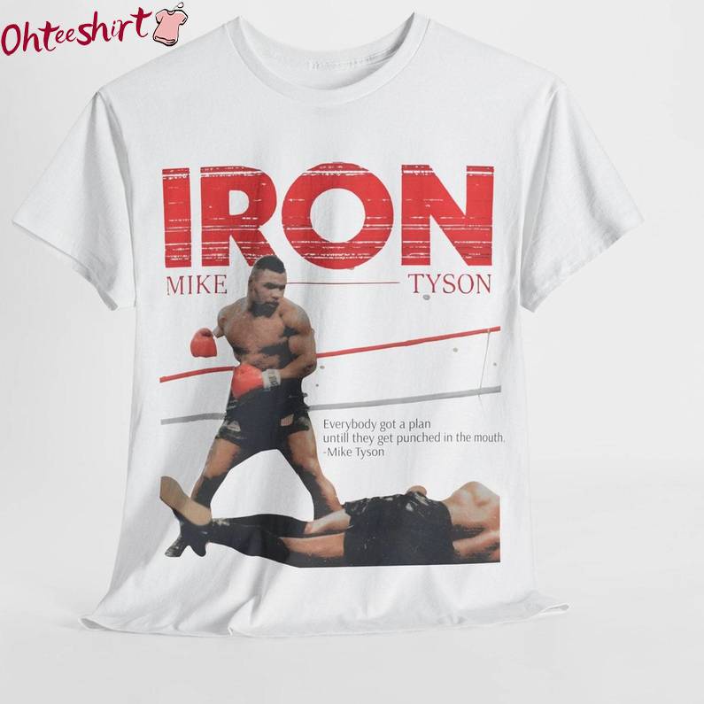 Creative Iron Mike Tyson Unisex Hoodie, New Rare Mike Tyson Shirt Tee Tops