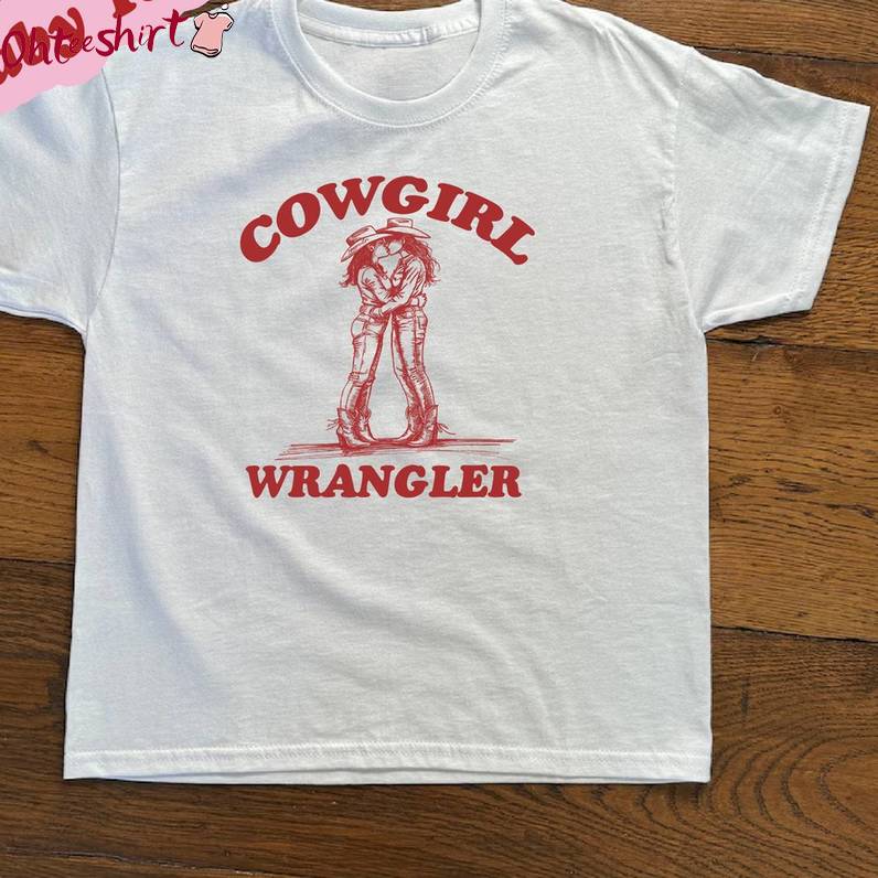 Pride Gay Cowgirl Unisex T Shirt , Vintage Cowgirl Wrangler Shirt Tank Top