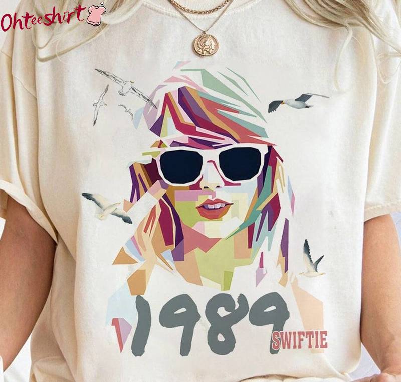 Comfort 1989 Taylors Version Shirt, Funny In My 1989 Era Crewneck Long Sleeve
