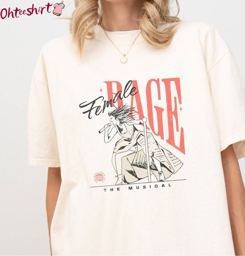 Female Rage The Musical Eras Concert Sweatshirt , Retro Feminine Rage Shirt Crewneck
