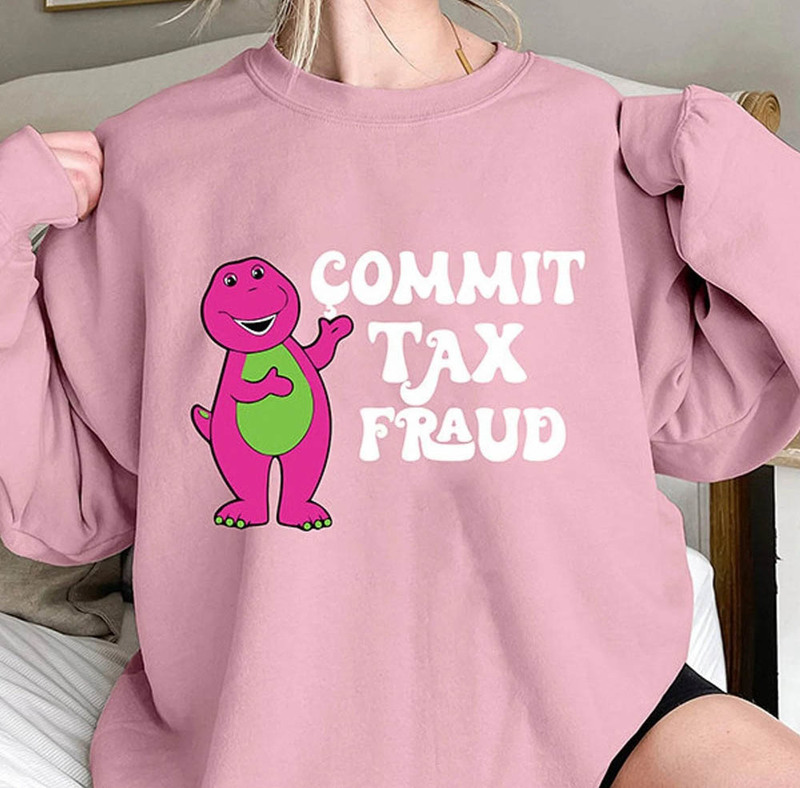 Cute Commit Tax Fraud Shirt For Moms