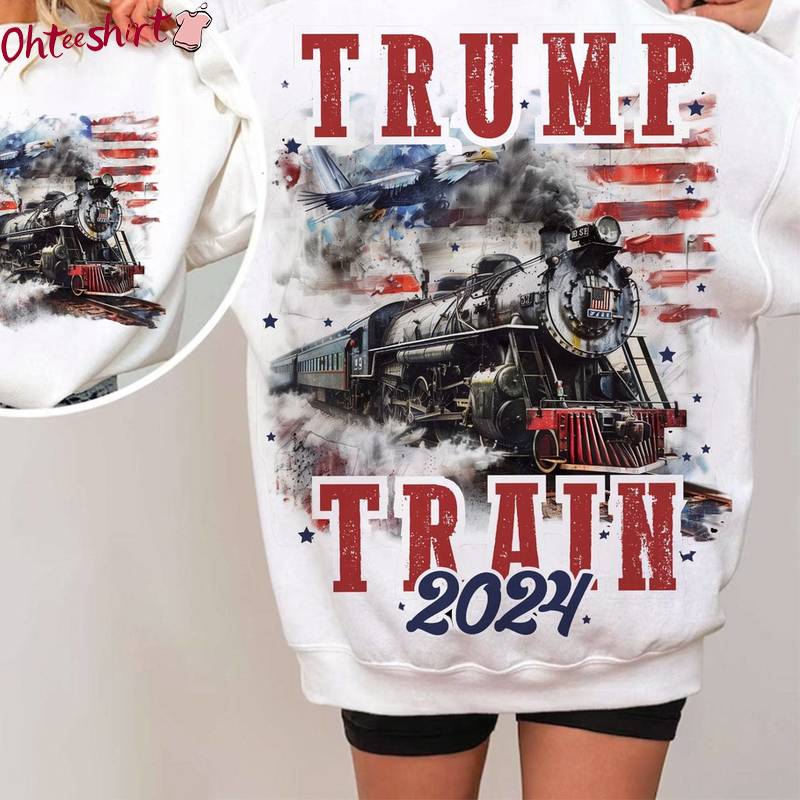 America Unisex T Shirt , Comfort Trump Train Shirt Is It Hot In Here