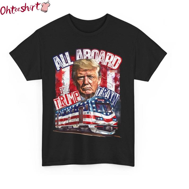 Trendy Donald Trump T Shirt , Cool Design Trump Train Shirt Unisex Hoodie