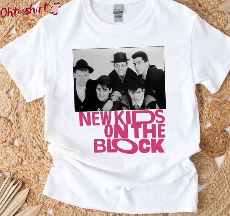 Creative Nkotb Band Unisex Hoodie, New Kids On The Block Inspirational Shirt Long Sleeve