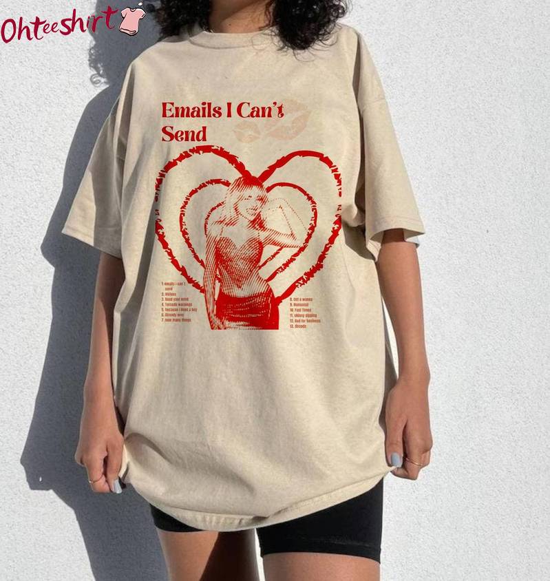 Sabrina Emails Inspirational T Shirt, Limited Sabrina Carpenter Shirt Tee Tops
