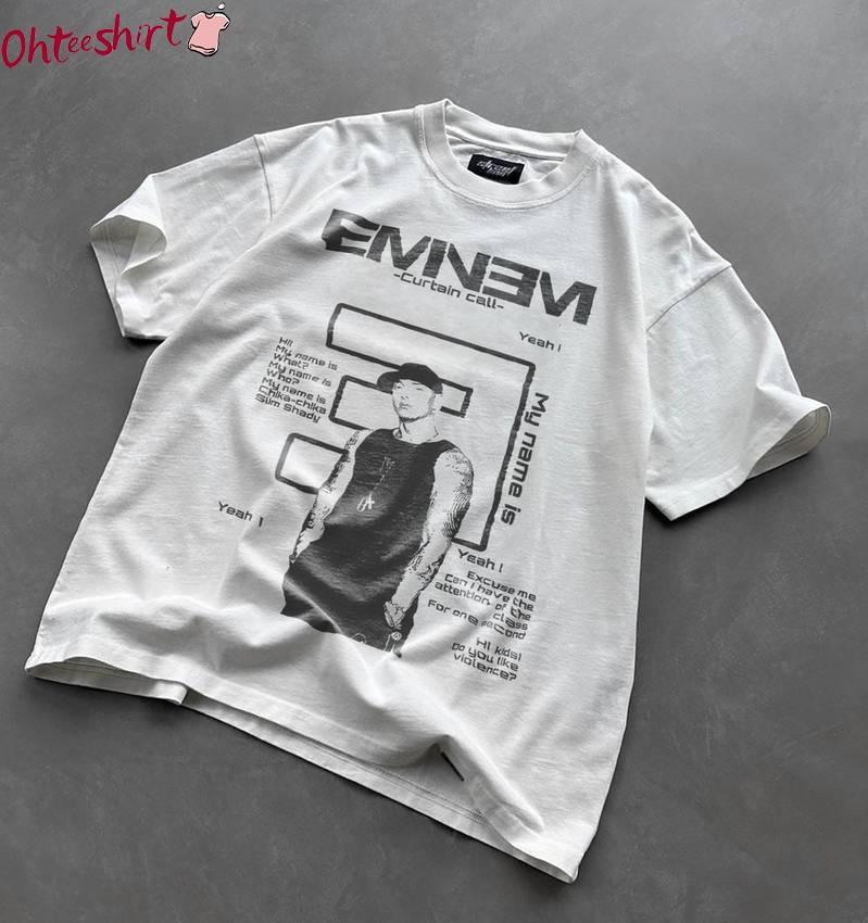 Awesome The Eminem Show Shirt, Eminem Cool Design Crewneck Long Sleeve
