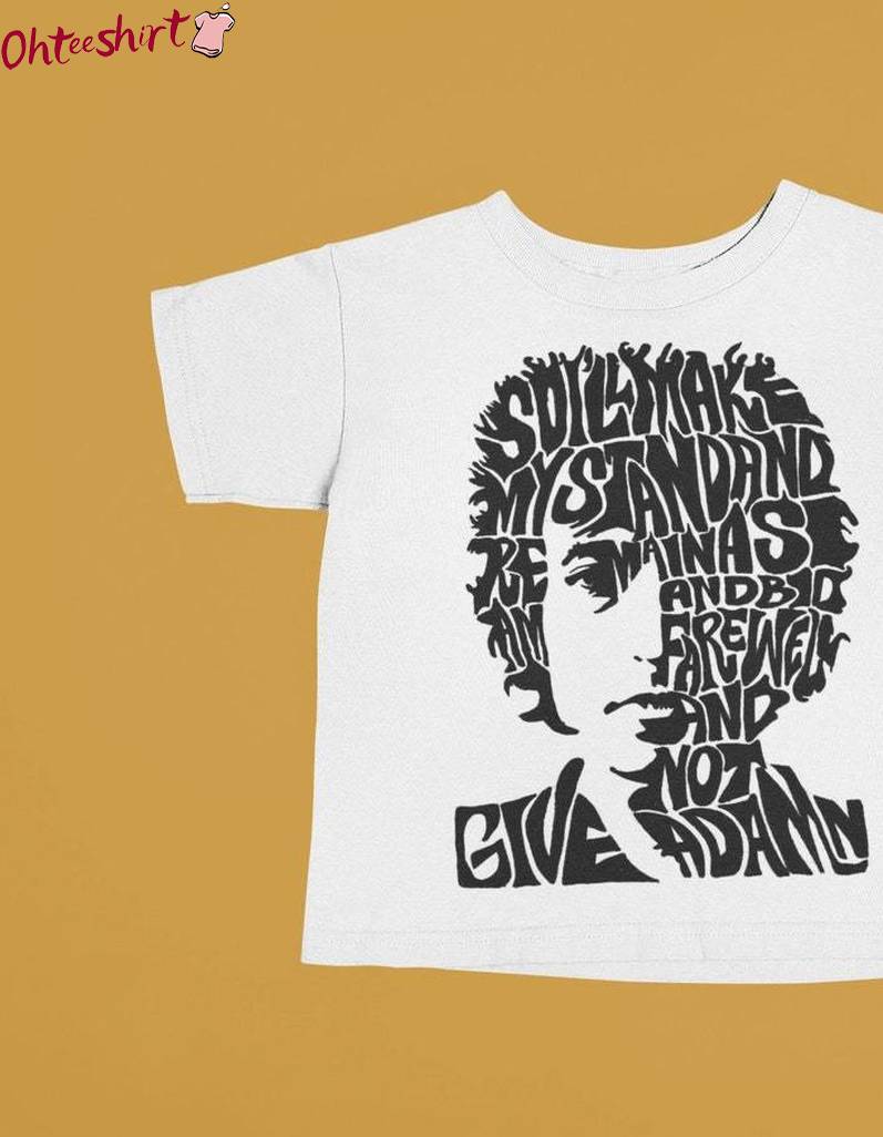 Cool Design Bob Dylan Shirt, New Rare Bob Dylan Kids T Shirt Long Sleeve