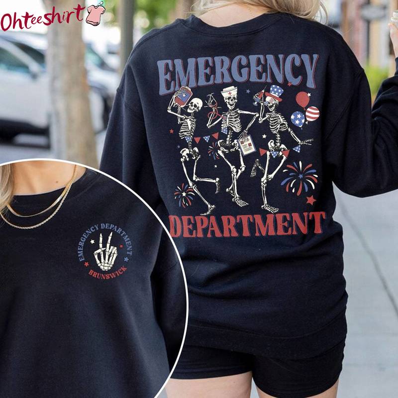 Independence Day Short Sleeve , Limited Emergency Department 4th Of July Shirt Long Sleeve