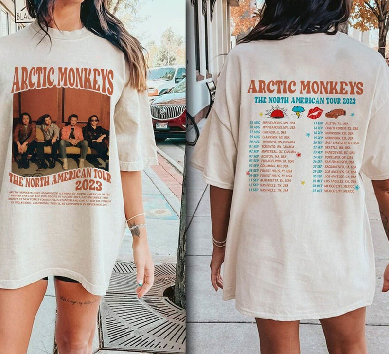Arctic Monkeys The Car Tour Shirt, Alex Turner Unisex Hoodie Crewneck