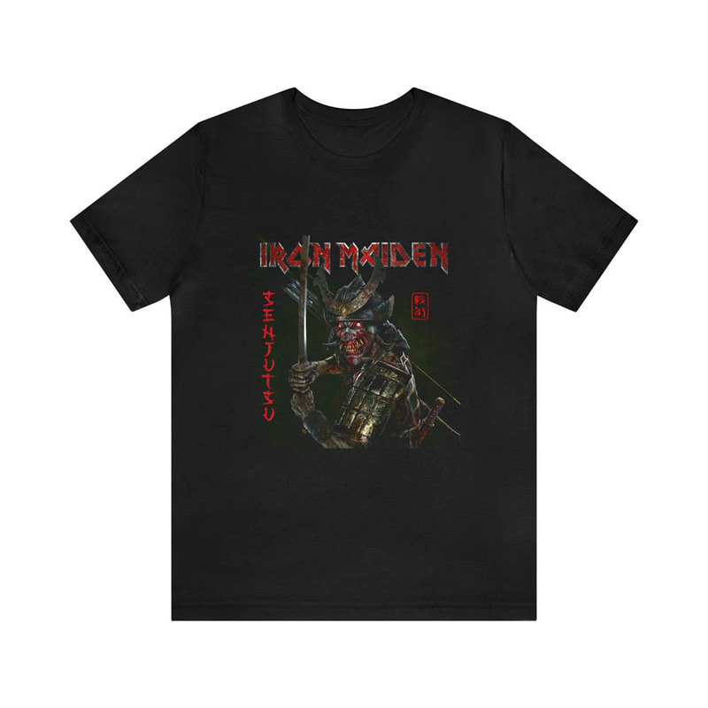 Iron Maiden Senjutsu Shirt, Comfort Short Sleeve Tee Tops