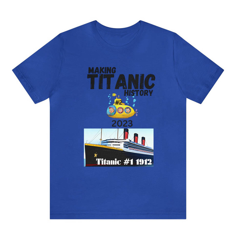 Making Titanic History Shirt, Oceangate Submarine Long Sleeve Unisex Hoodie