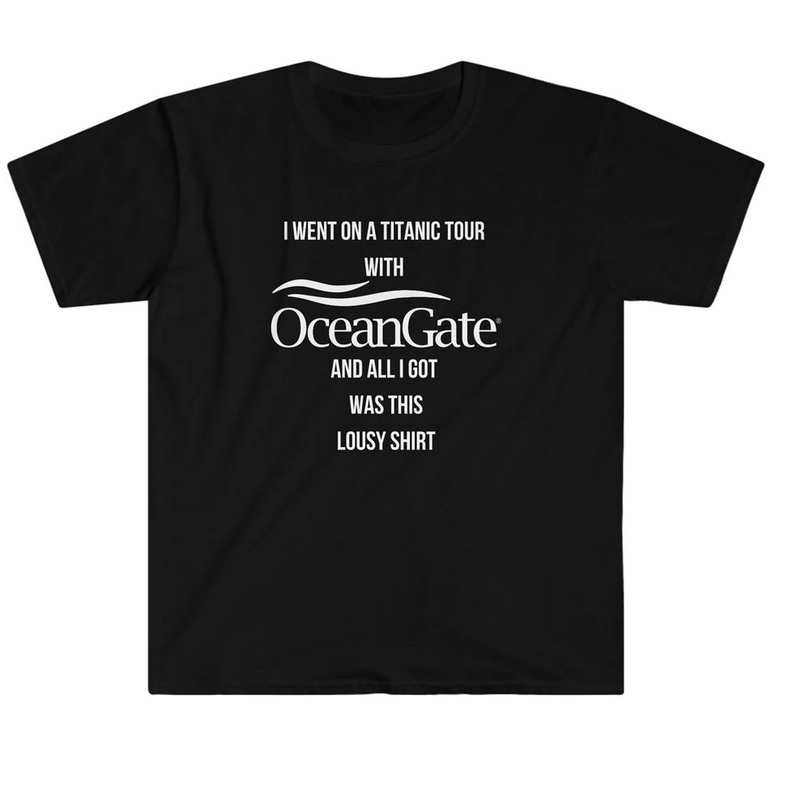 Oceangate Tour Shirt, Oceangate Submarine Long Sleeve Short Sleeve
