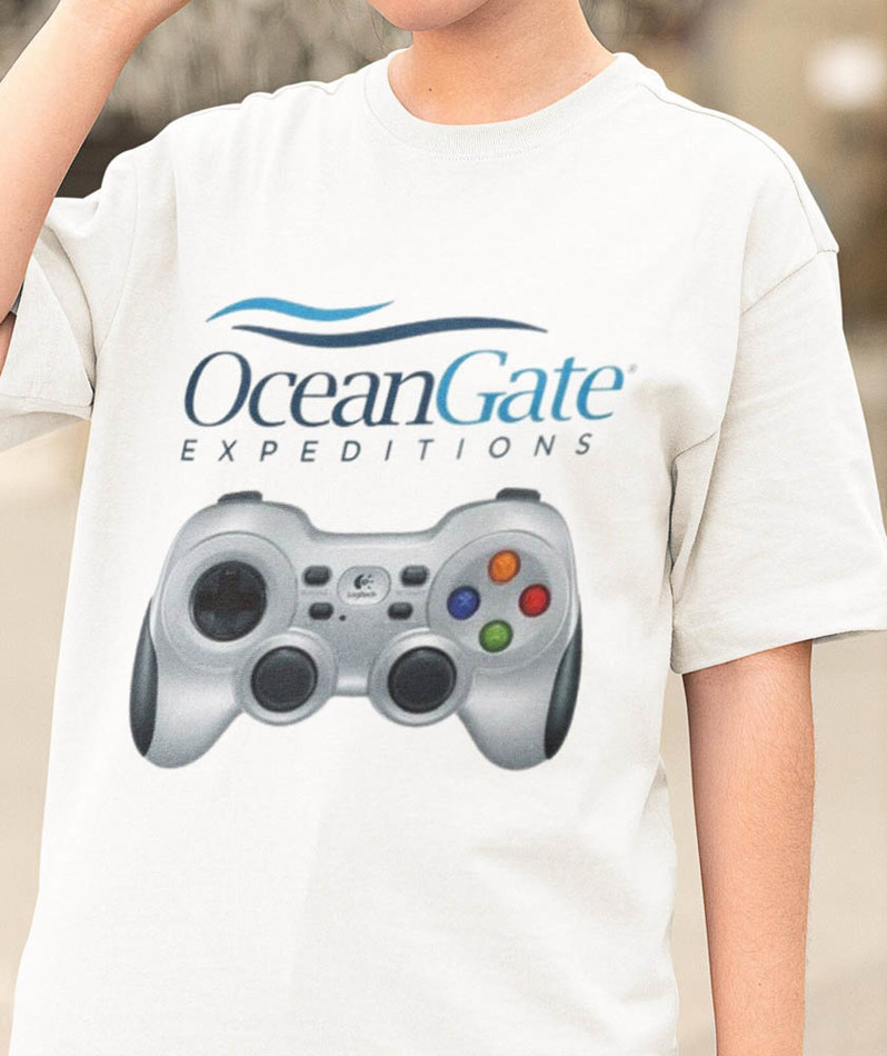 Ocean Gate Titan Titanic Shirt, Submarine Gamemaster Short Sleeve Unisex T-Shirt