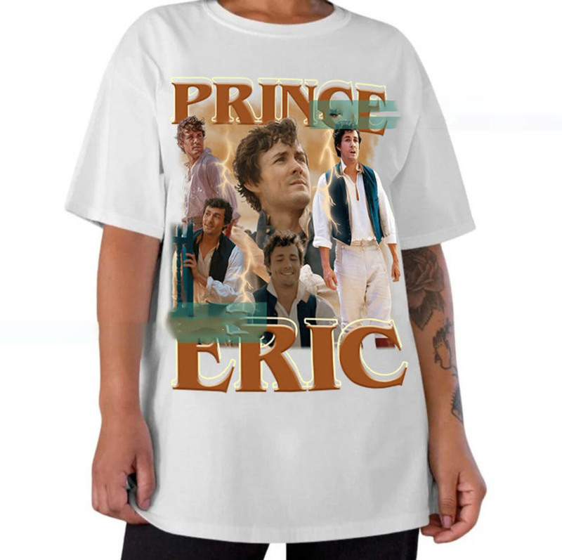 Prince Eric Trendy Shirt, Jonah Hauer King Vintage Unisex T-Shirt Crewneck