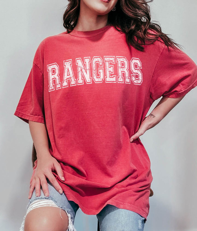 Rangers College Shirt, Texas Baseball Unisex T-Shirt Short Sleeve