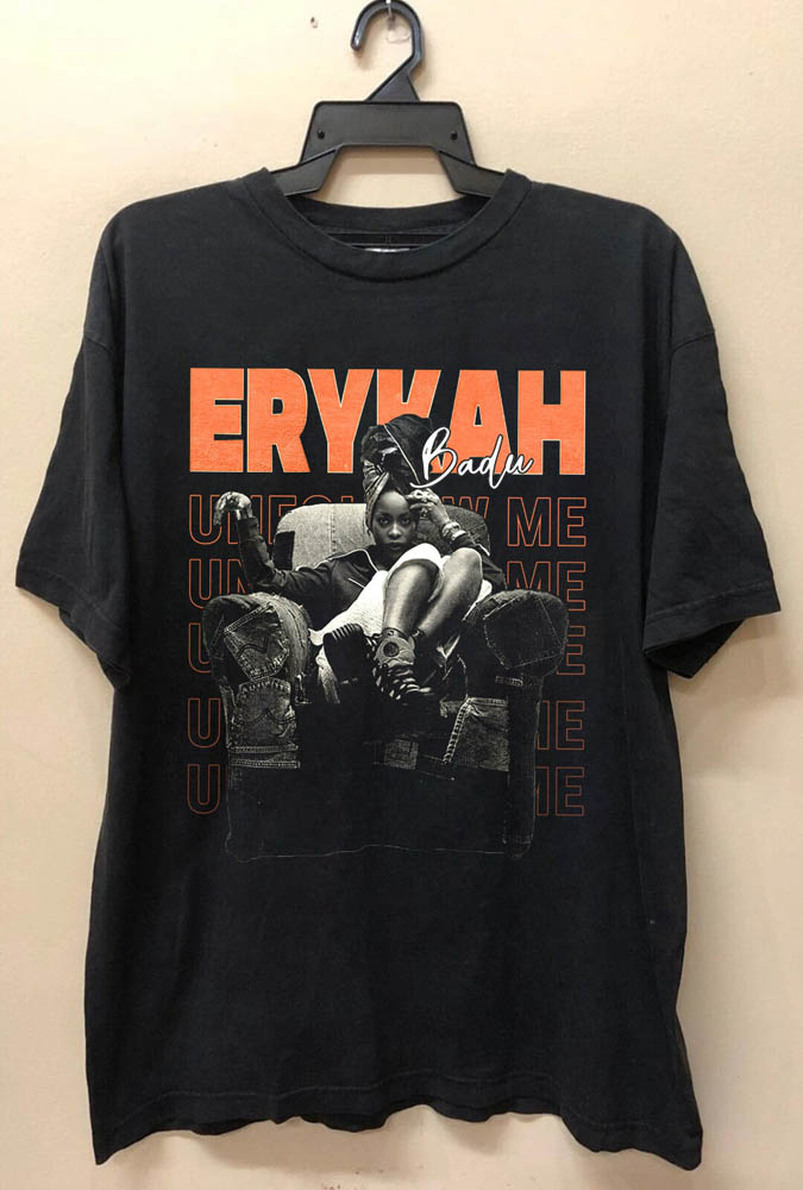 Erykah Badu Tour 2023 Shirt, Trendy Unisex Hoodie Tee Tops