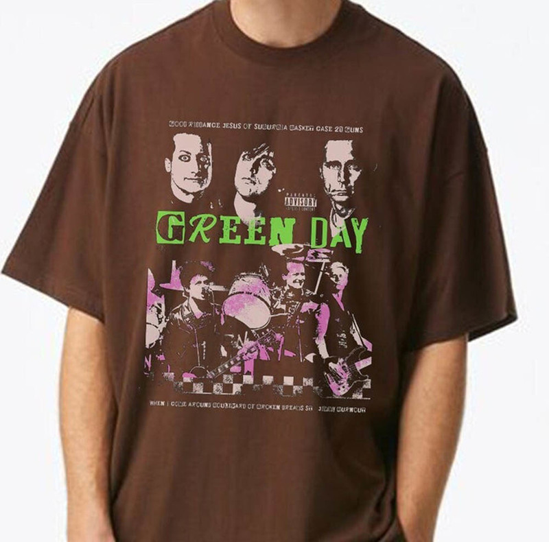 Green Day Trendy Shirt, Green Day Dookie Crewneck Unisex Hoodie