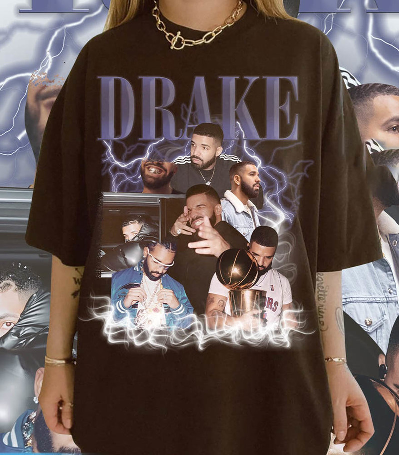Vintage Drake Shirt, Drake Rapper Unisex Hoodie Long Sleeve